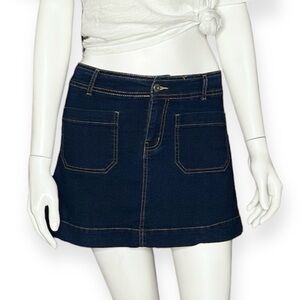 Myra Bag Denim Mini Skirt